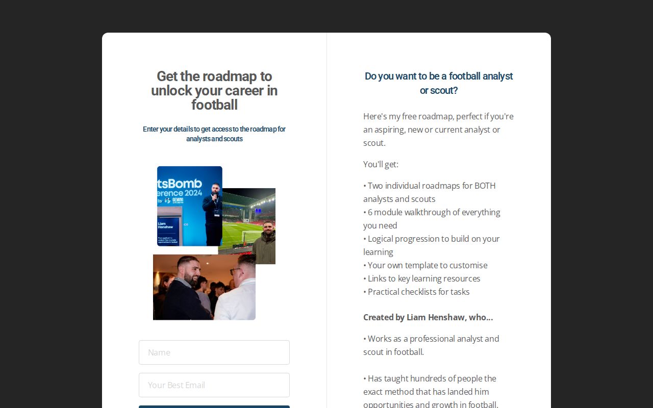 Roadmap for Football Analysts & Scouts